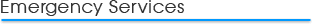 Emergency Services